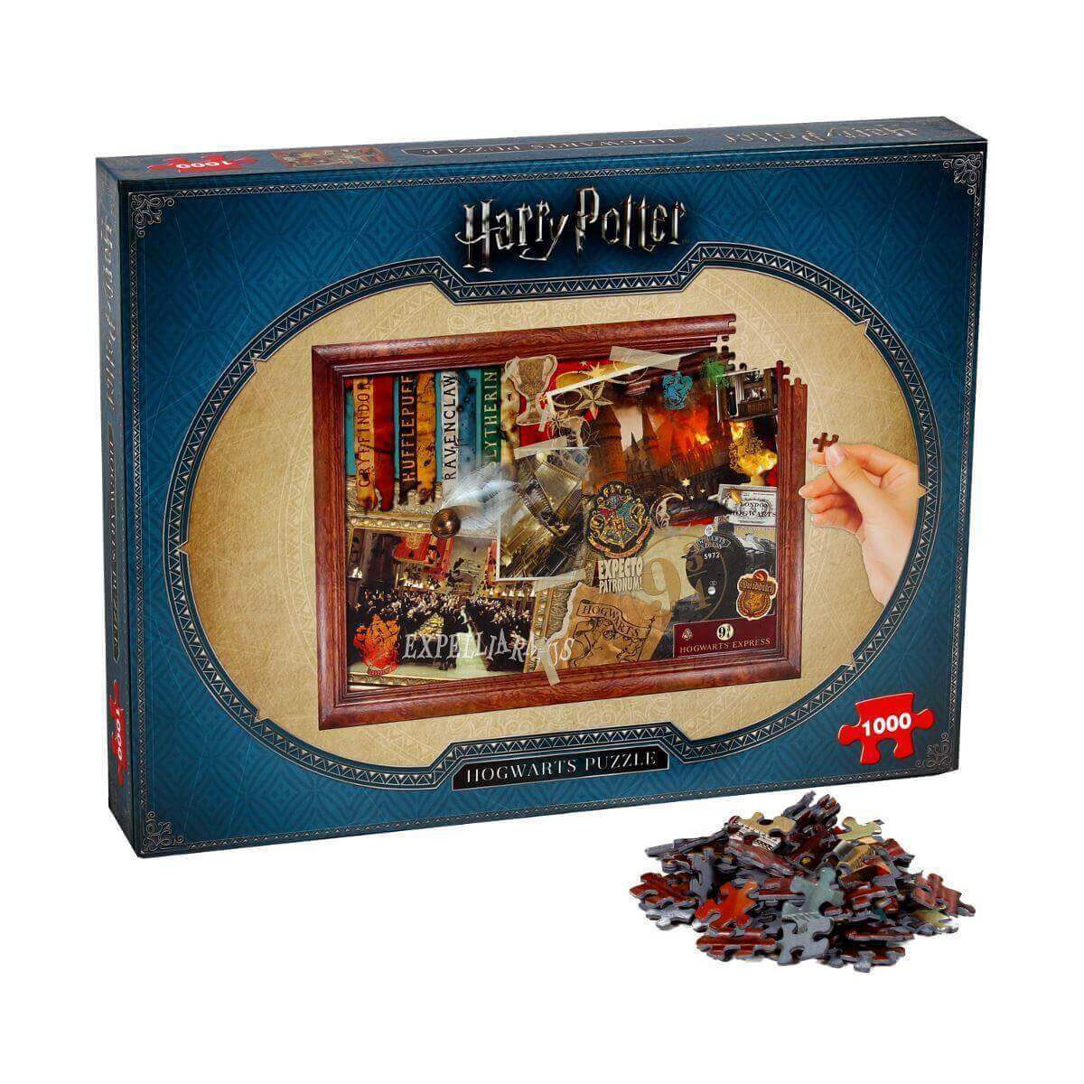 Top Trumps Harry Potter Hogwarts 1000 Piece Puzzle 