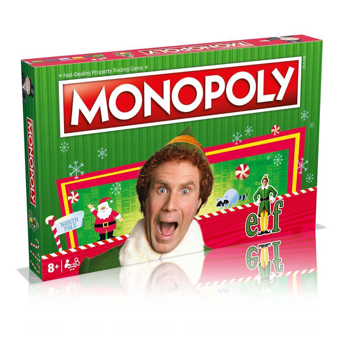 Elf Monopoly Board Game | Winning Moves UK