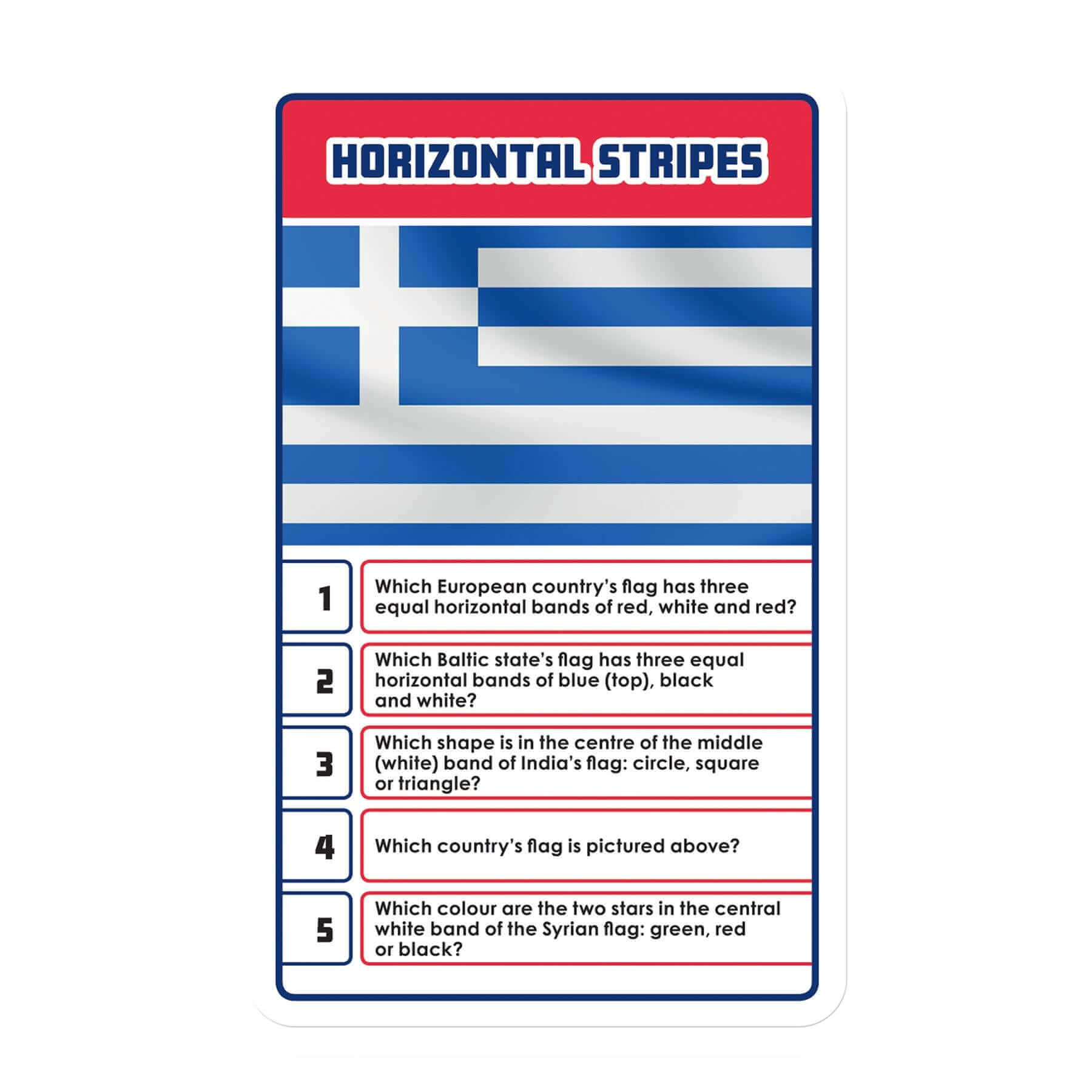 Countries & Flags Top Trumps Quiz Card Game | Winning Moves UK