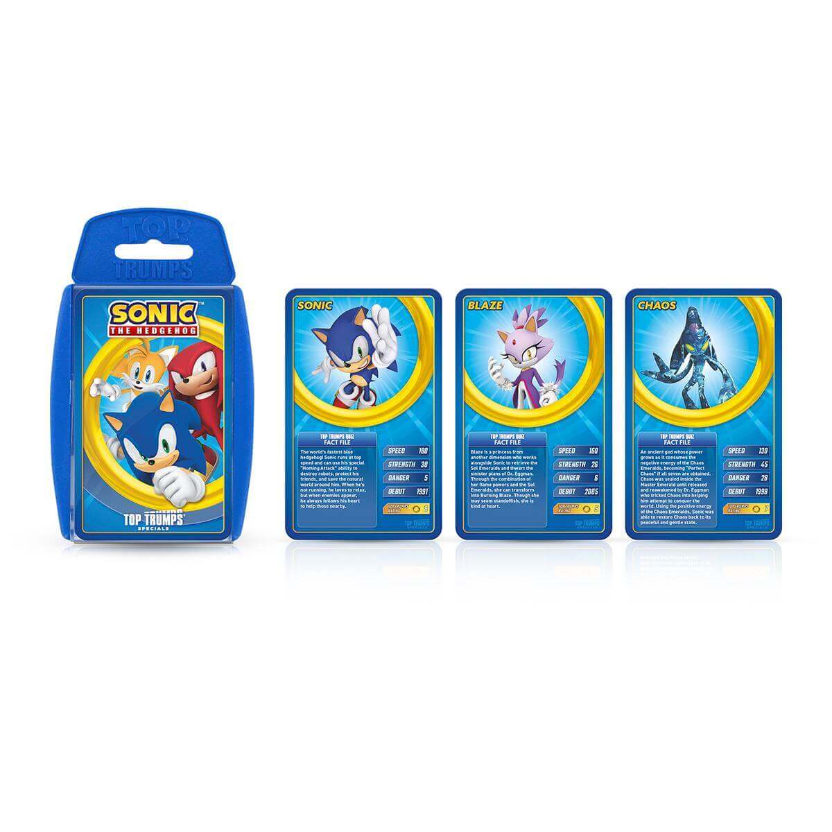 Sonic Top Trumps Card Game | Winning Moves UK