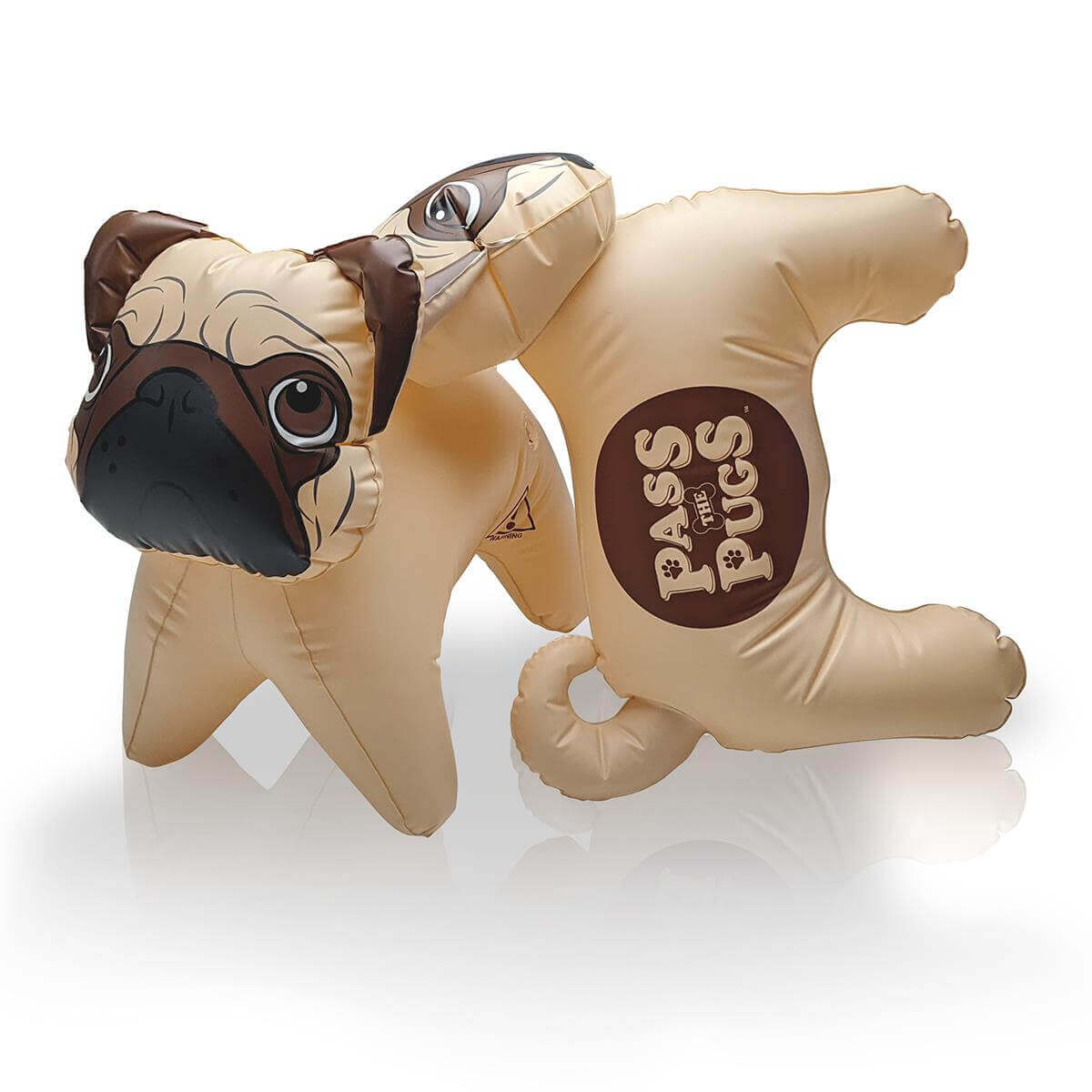Giant Pass the Pugs Inflatable Dice Game | Winning Moves UK