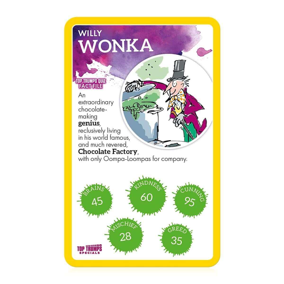 Roald Dahl Vol 1 Top Trumps Card Game