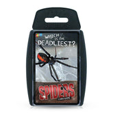 Spiders Top Trumps Card Game