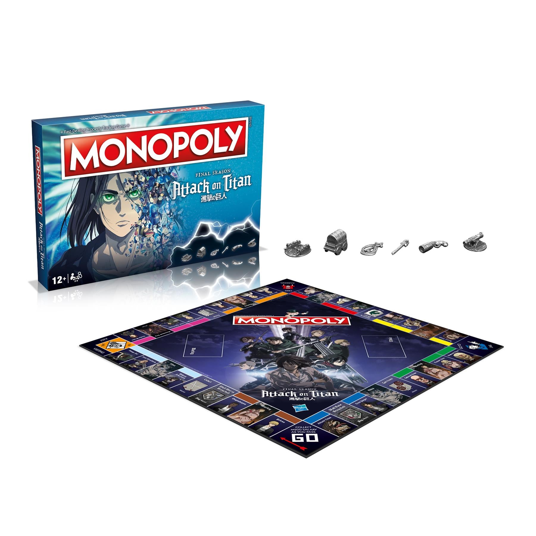 Attack on Titan The Final Season Monopoly Board Game