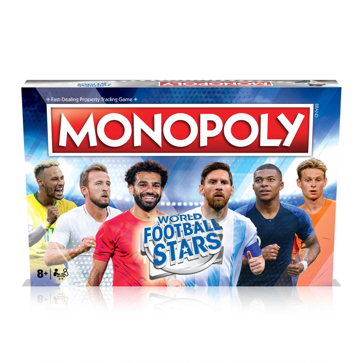 World Football Stars Monopoly Board Game | Winning Moves UK
