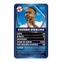 Load image into Gallery viewer, World Football Stars  Blue Top Trumps Card Game
