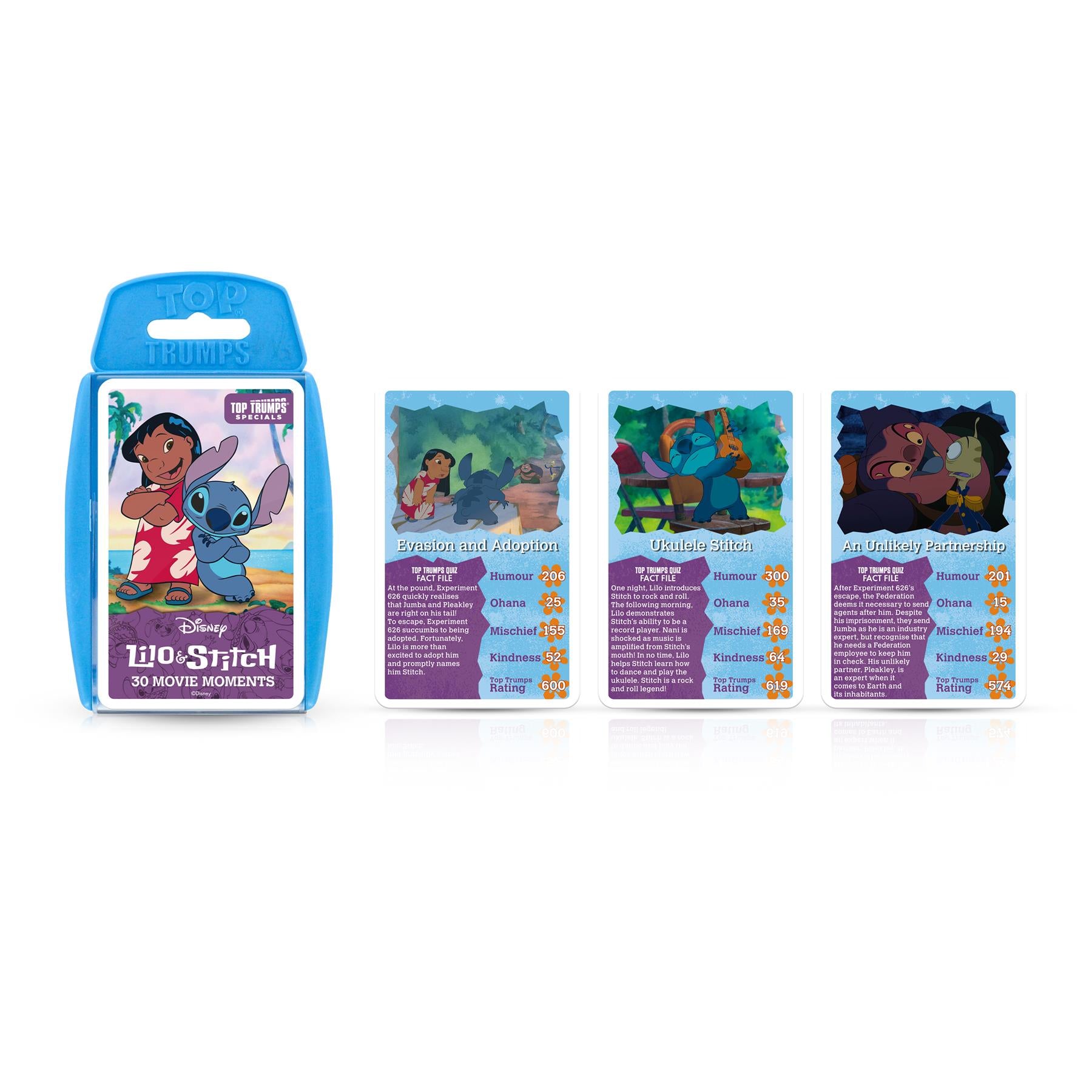 Lilo & Stitch Top Trumps Card Game – Winning Moves UK