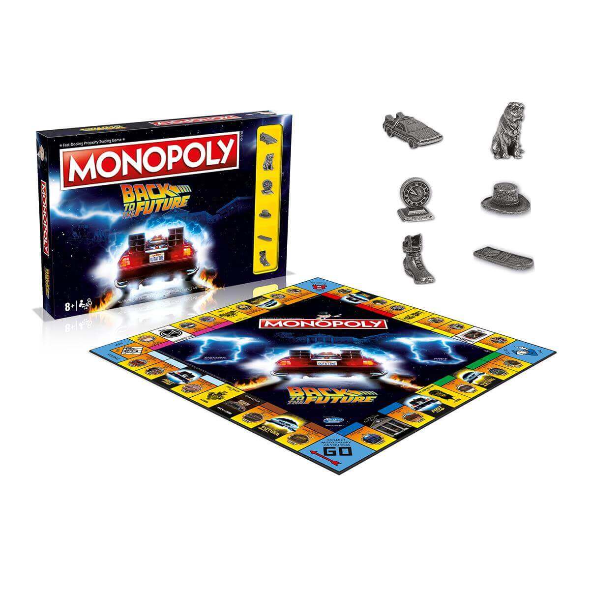 Back to the Future Monopoly Board Game – Winning Moves UK