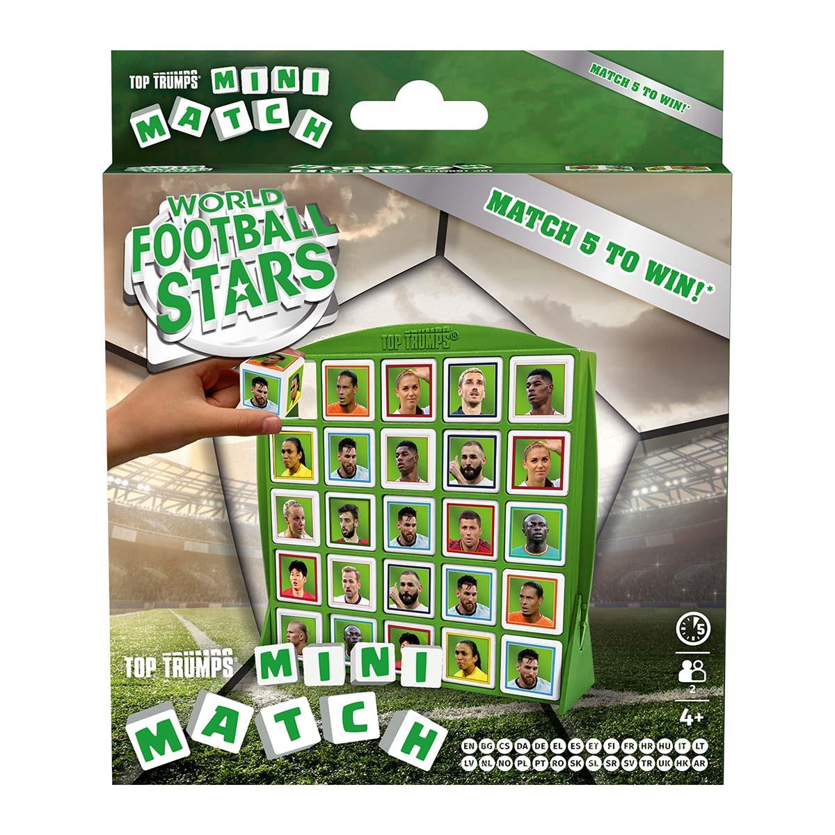 World Football Stars Green Top Trumps Mini Match – Winning Moves UK