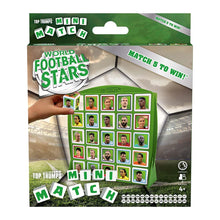 Load image into Gallery viewer, World Football Stars Green Top Trumps Mini Match
