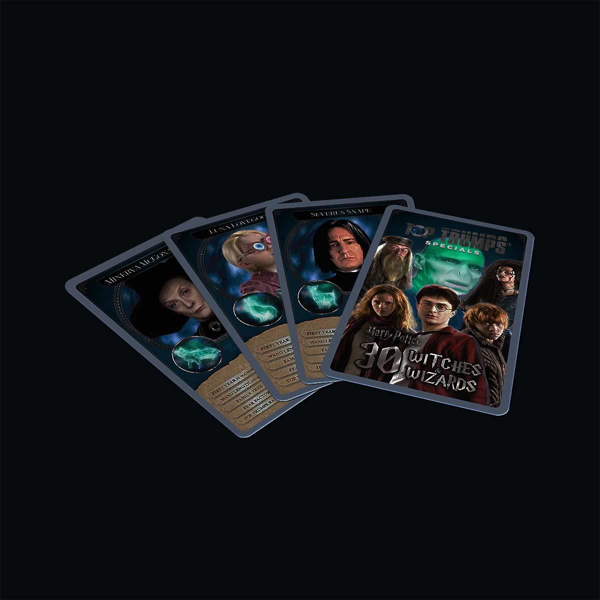 Harry Potter 30 Witches & Wizards Top Trumps Card Game Collectors Tin