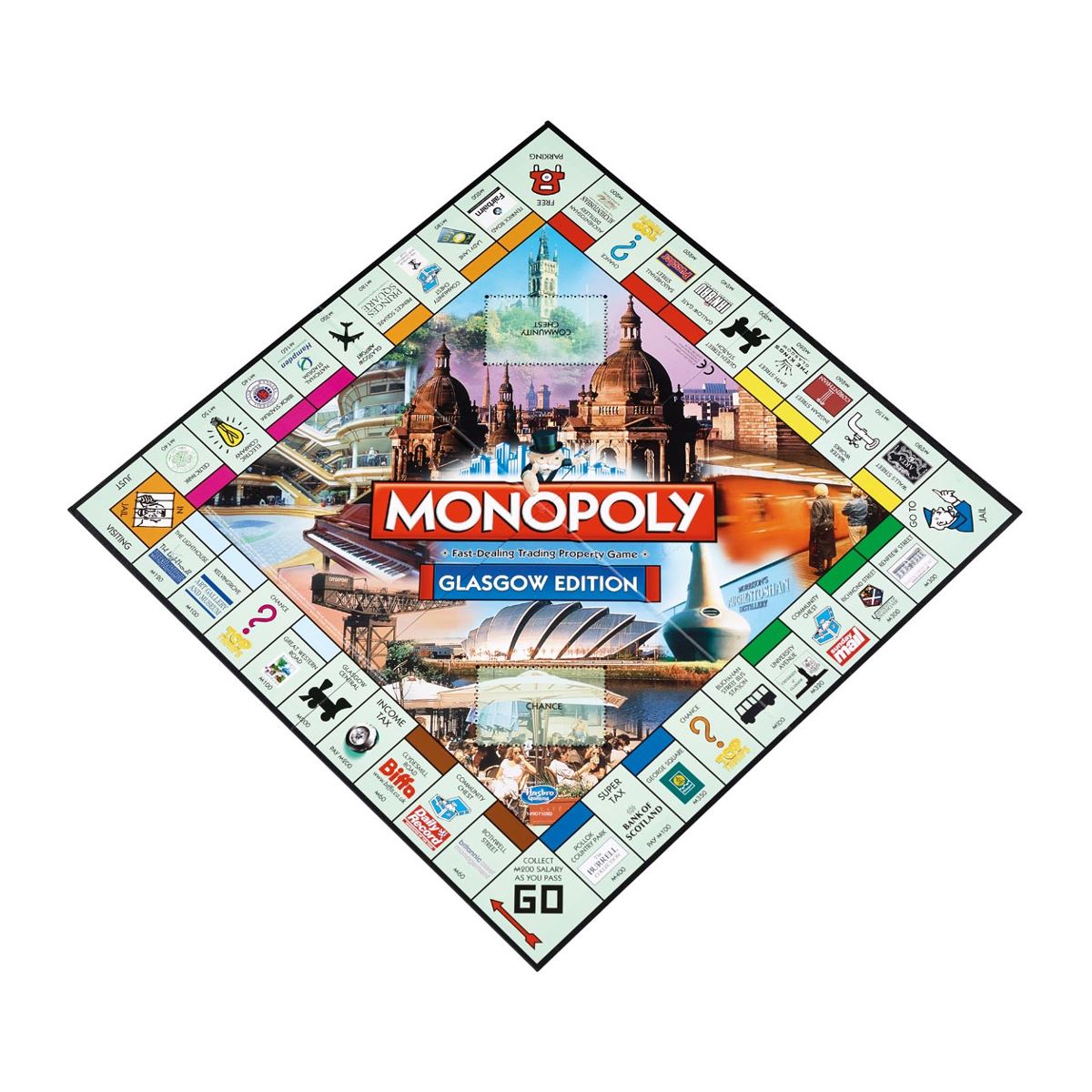 Glasgow Monopoly Board Game