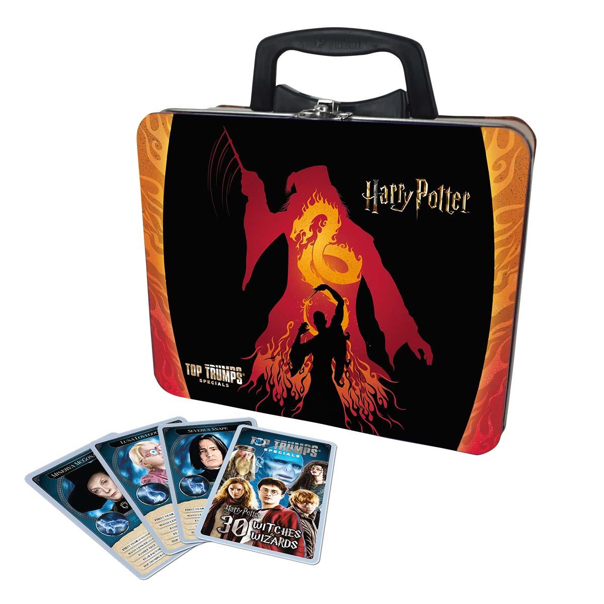 Harry Potter 30 Witches & Wizards Card Game Collectors Tin