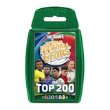 World Football Stars Top 200 Top Trumps Card Game – Chrome Green Pack