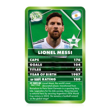 Load image into Gallery viewer, World Football Stars  2024 Green Top Trumps Card Game
