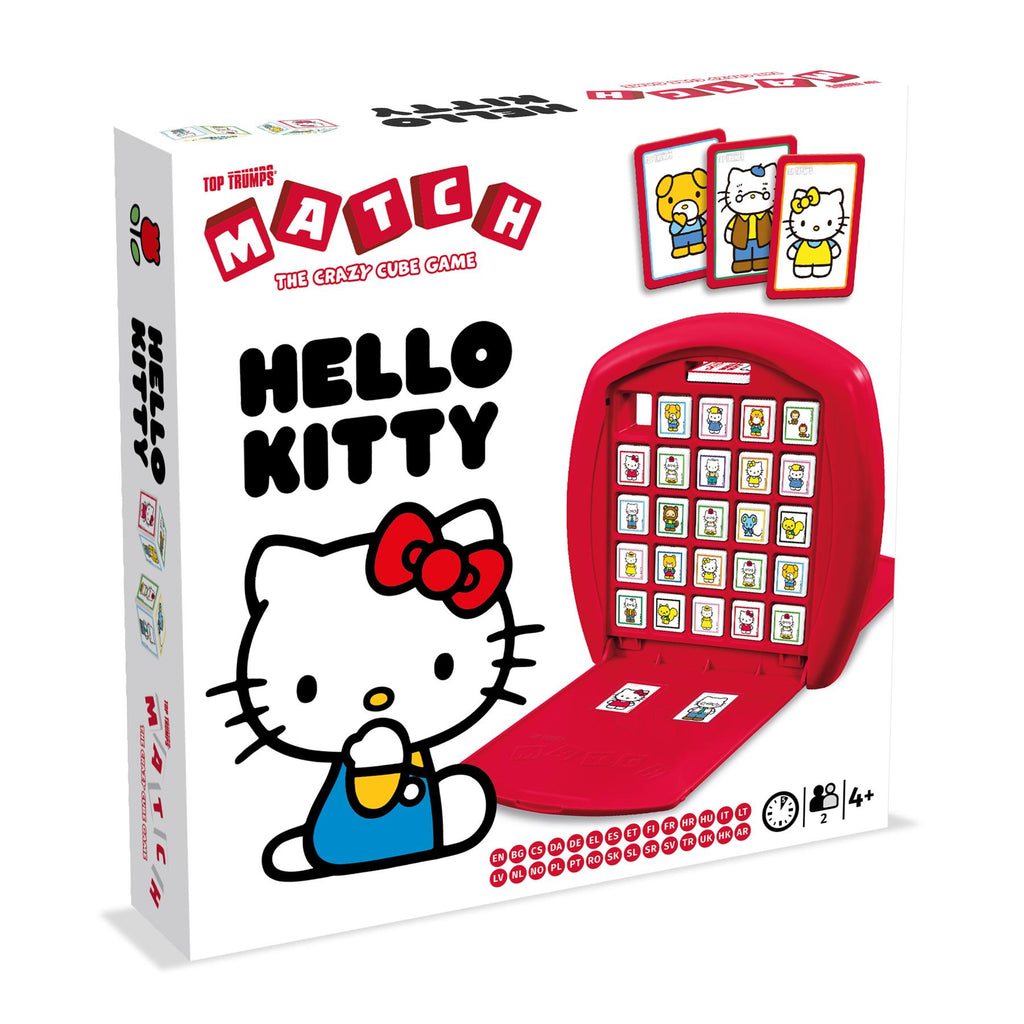 Hello Kitty Top Trumps Match - Portable Fun Game
