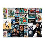 James Bond Movie Poster 1000 Piece Jigsaw Puzzle