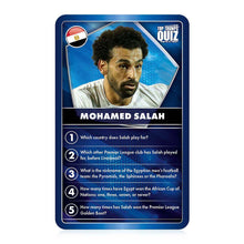 Load image into Gallery viewer, World Football Stars Blue Top Trumps Quiz Card Game