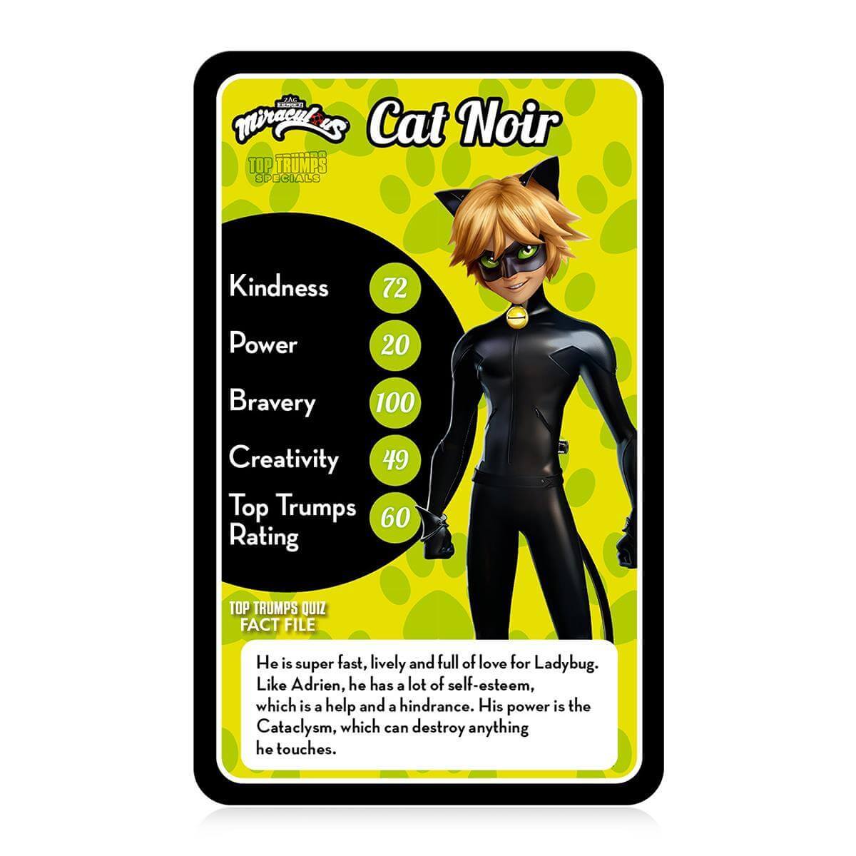 Miraculous Top Trumps Card Game