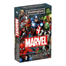 Load image into Gallery viewer, Marvel Universe Waddingtons Number 1 Playing Cards
