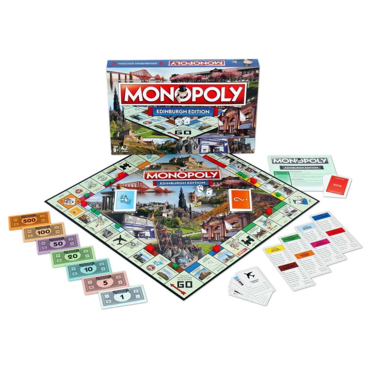 Edinburgh Monopoly Board Game