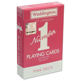 Classic Pink Waddingtons Number 1 Playing Cards