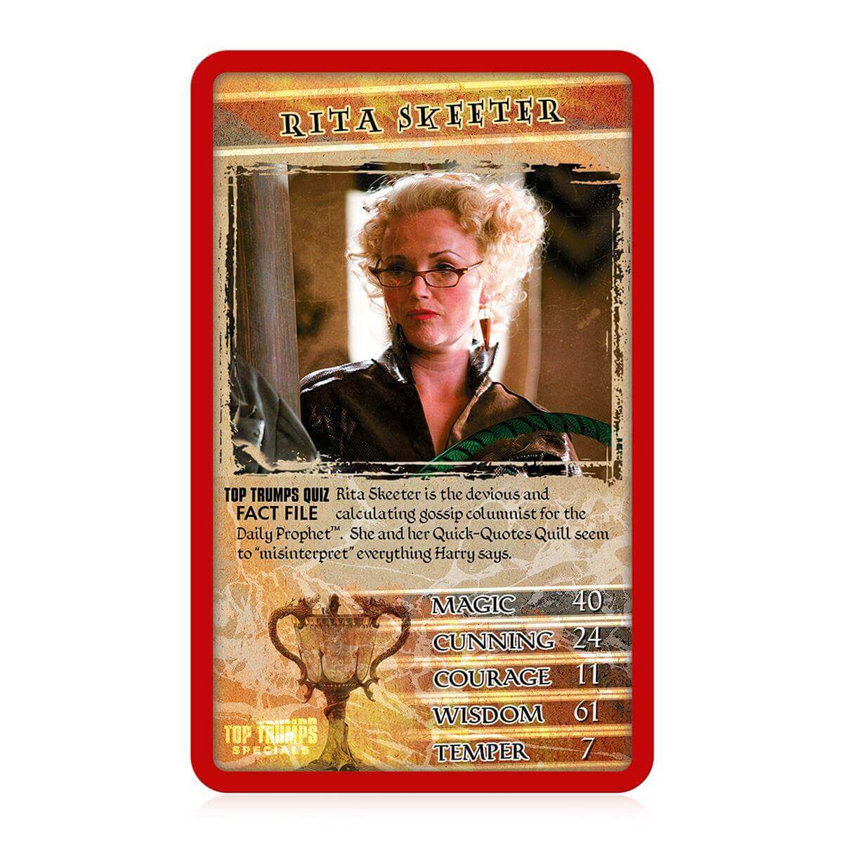 Harry Potter & The Goblet of Fire Top Trumps Card Game