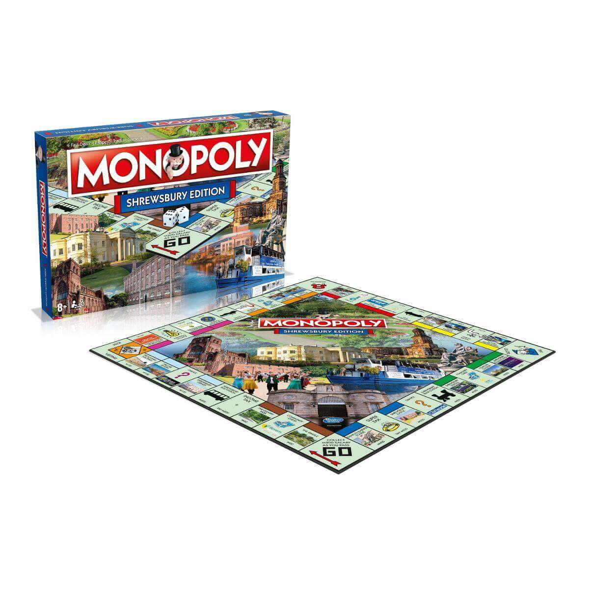 Shrewsbury Monopoly Board Game