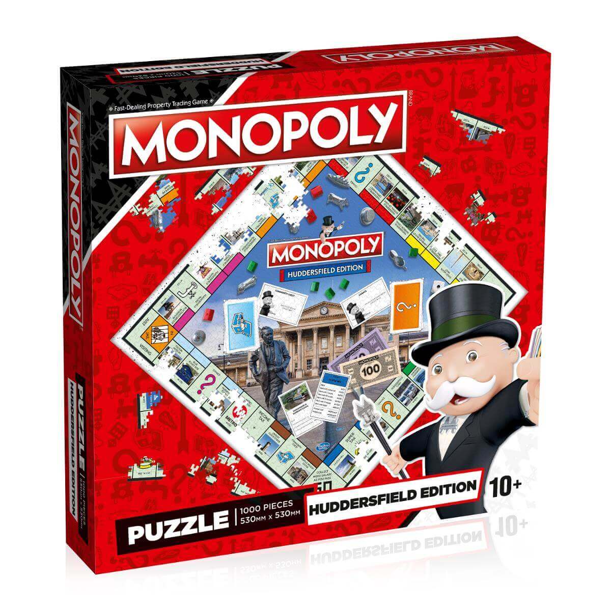 Huddersfield Monopoly 1000 Piece Jigsaw Puzzle