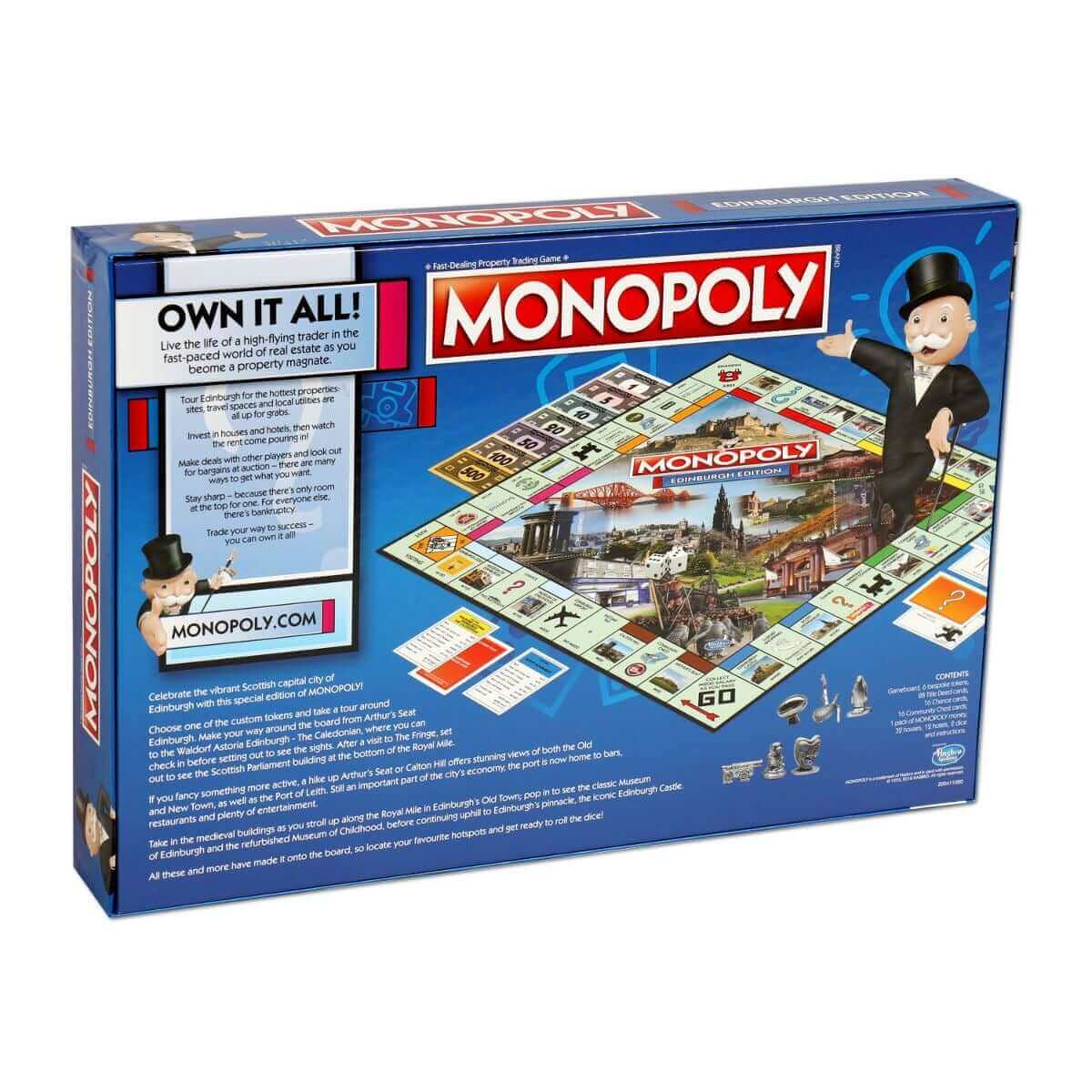 Edinburgh Monopoly Board Game