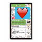 Emotis Top Trumps Card Game