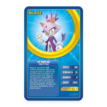 Load image into Gallery viewer, Sonic Top Trumps Card Game

