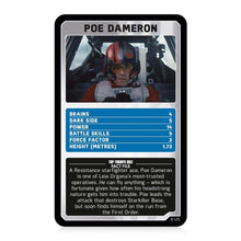 Load image into Gallery viewer, Star Wars Episodes 7-9 Top Trumps Card Game
