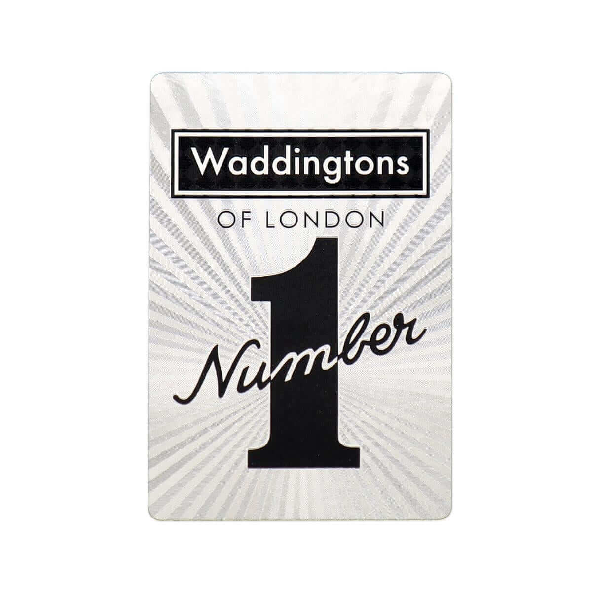 Classic Platinum Waddingtons Number 1 Playing Cards