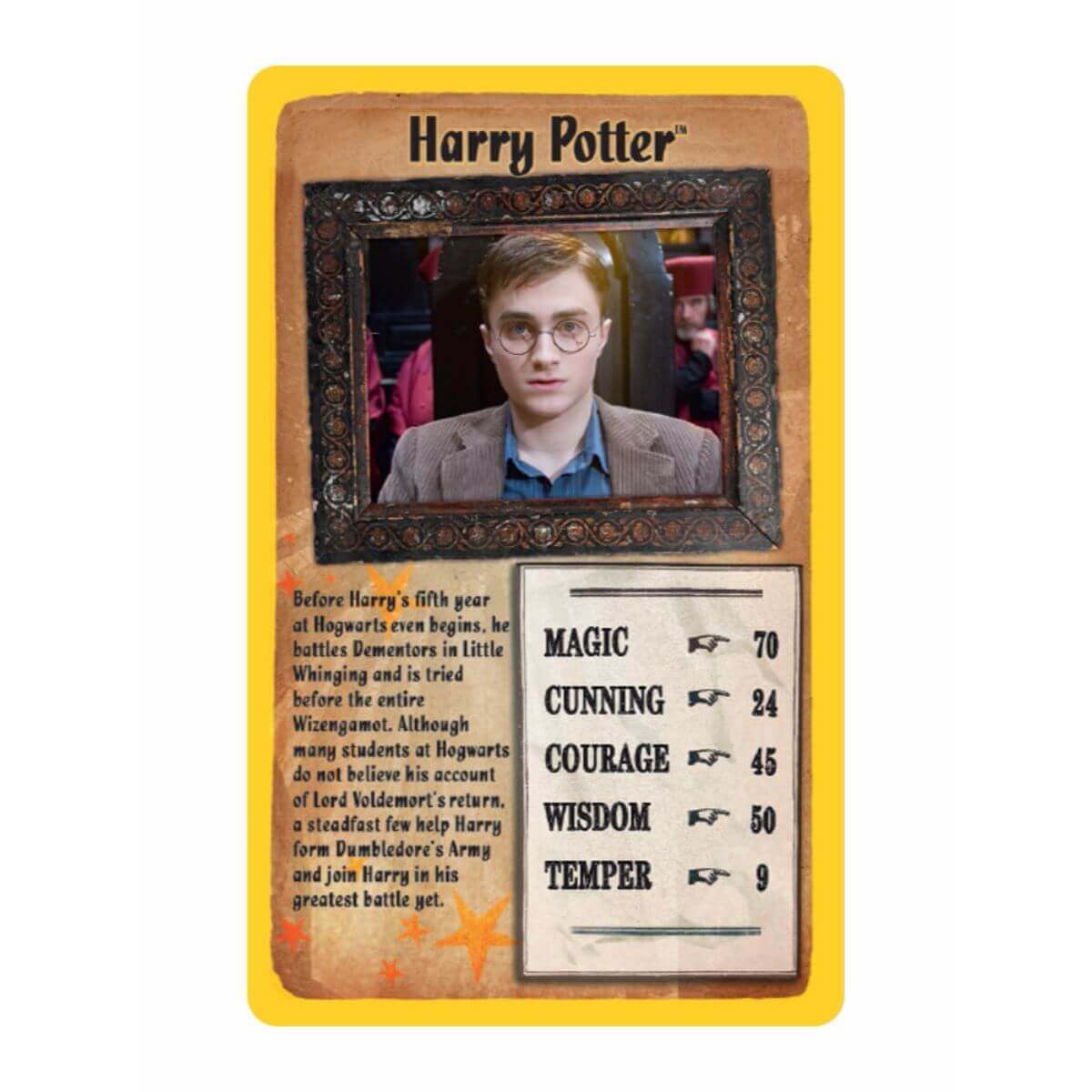 Harry Potter & the Order of the Phoenix Top Trumps Card Game