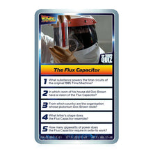 Load image into Gallery viewer, Back to the Future Top Trumps Quiz Card Game
