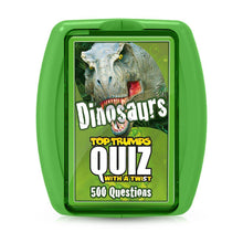 Load image into Gallery viewer, Dinosaurs Top Trumps Quiz Card Game