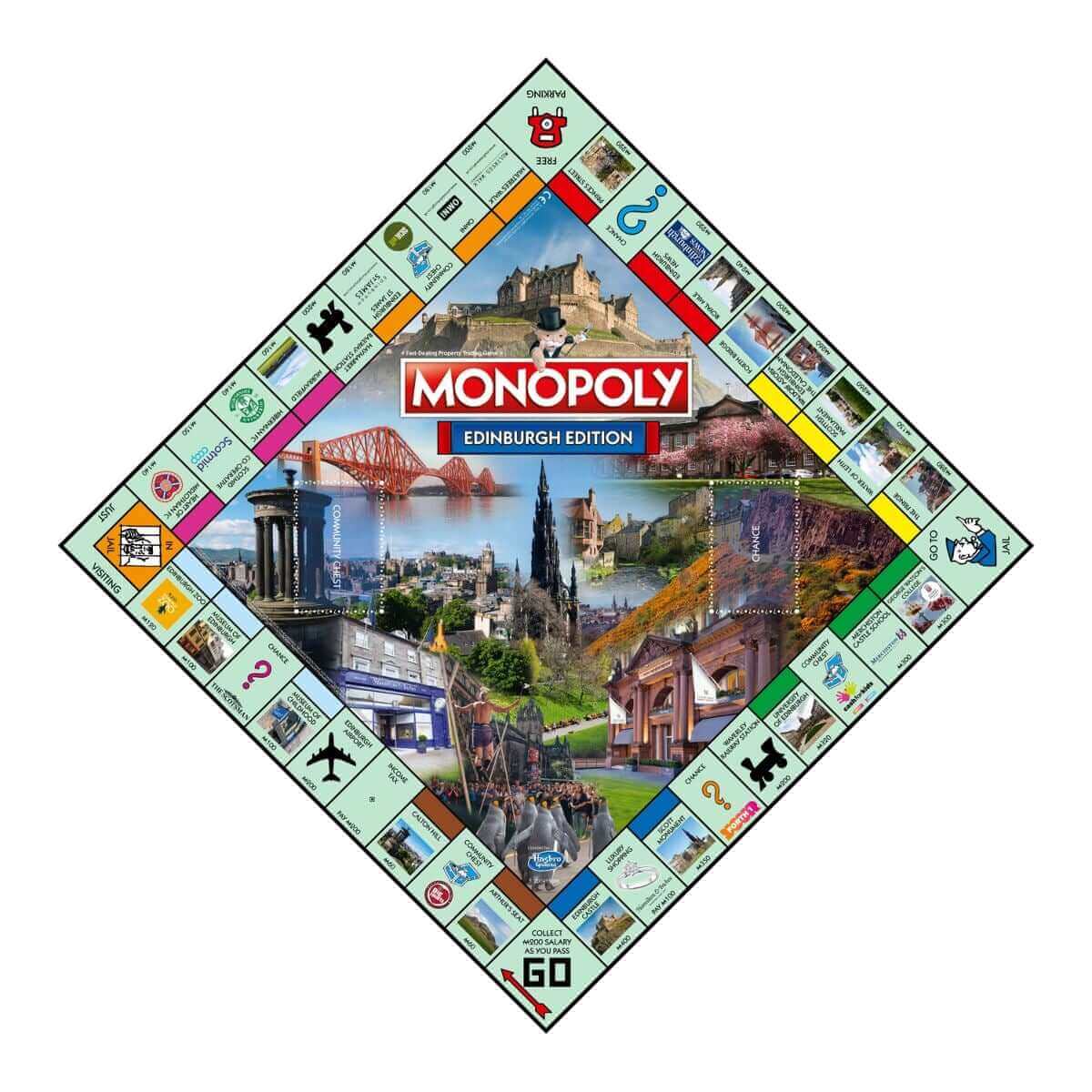 Edinburgh Monopoly Board Game