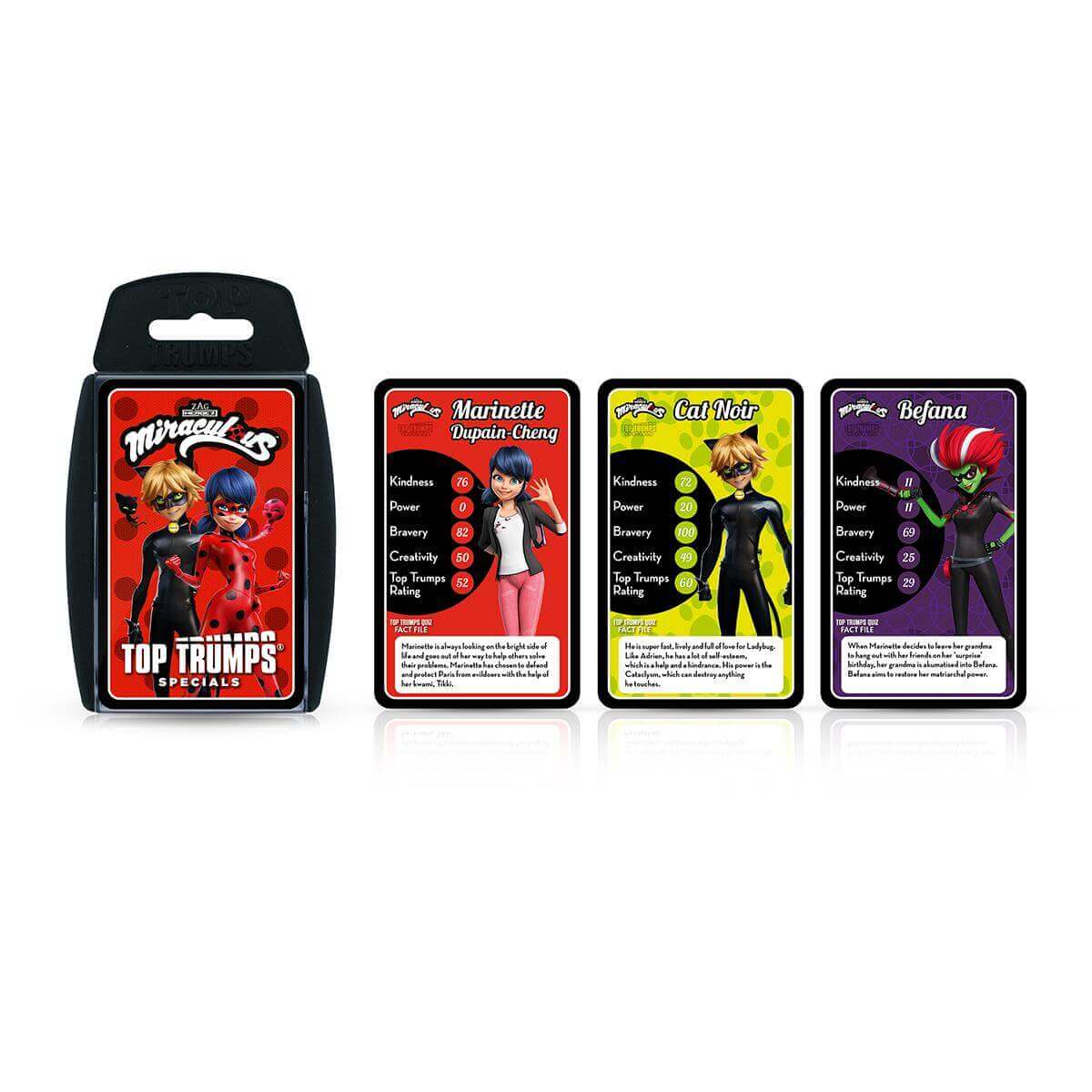 Miraculous Top Trumps Card Game