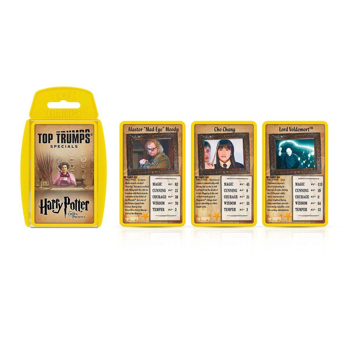 Harry Potter & The Order of the Phoenix Top Trumps Card Game