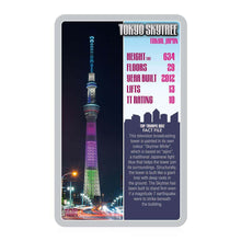 Load image into Gallery viewer, Skyscrapers Top Trumps Card Game
