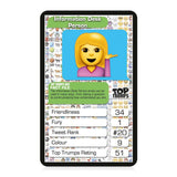 Top 30 Emotis Top Trumps Card Game