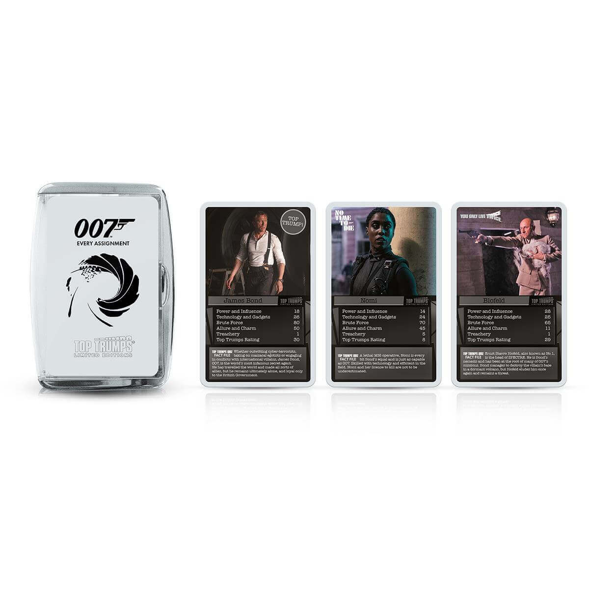 James Bond 'Every Assignment' Top Trumps Card Game