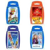 Disney Movie Magic Top Trumps 4 Pack Card Game Bundle