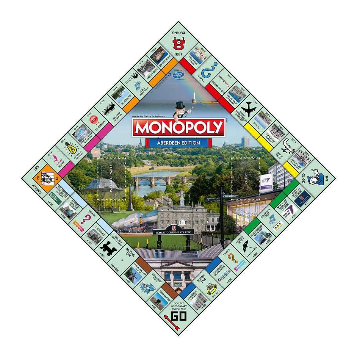 Aberdeen Monopoly Board Game