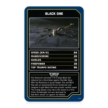 Load image into Gallery viewer, Star Wars Starships Top Trumps Card Game
