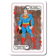 Load image into Gallery viewer, DC Comics Retro Waddingtons Number 1 Playing Cards
