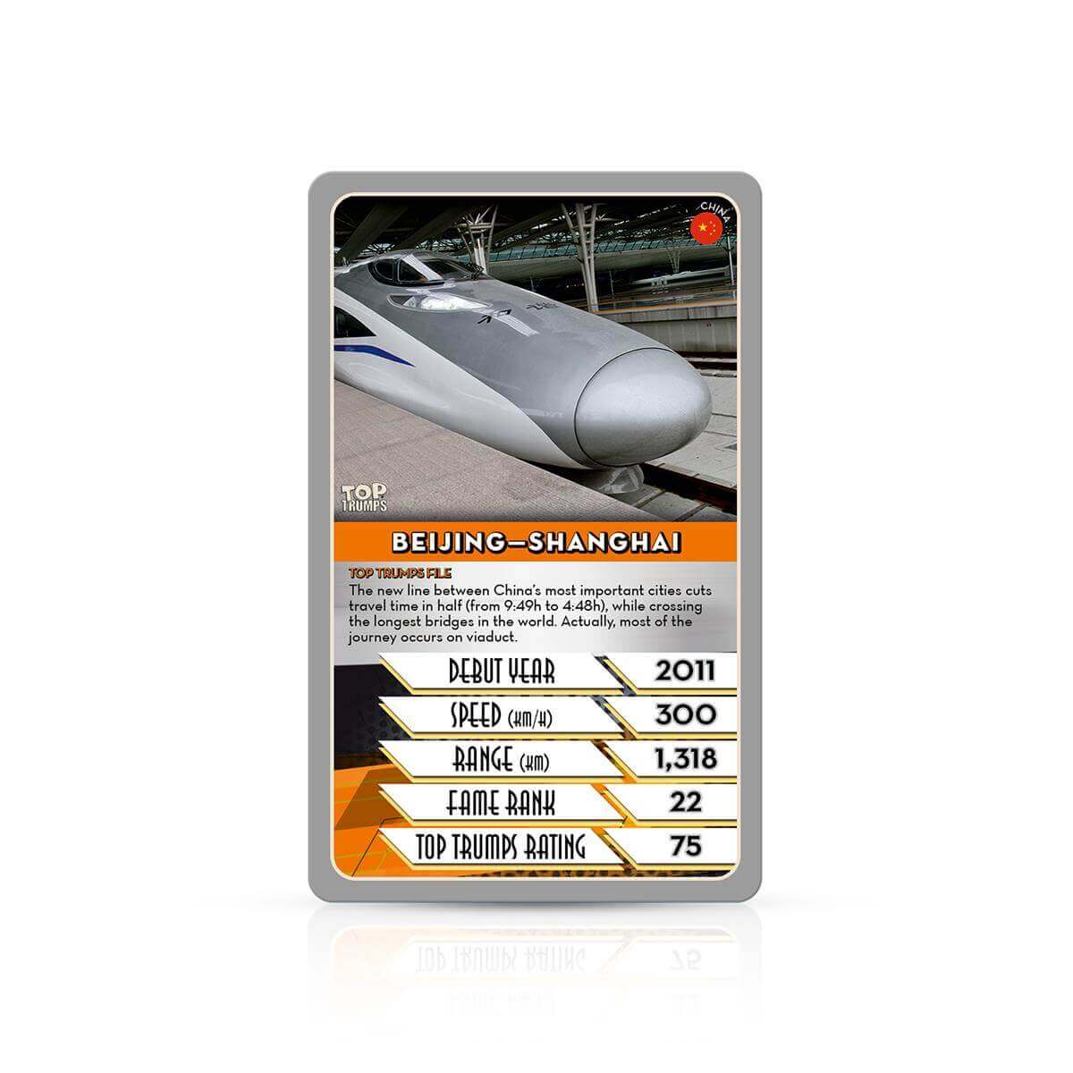 Trains Top Trumps Card Game