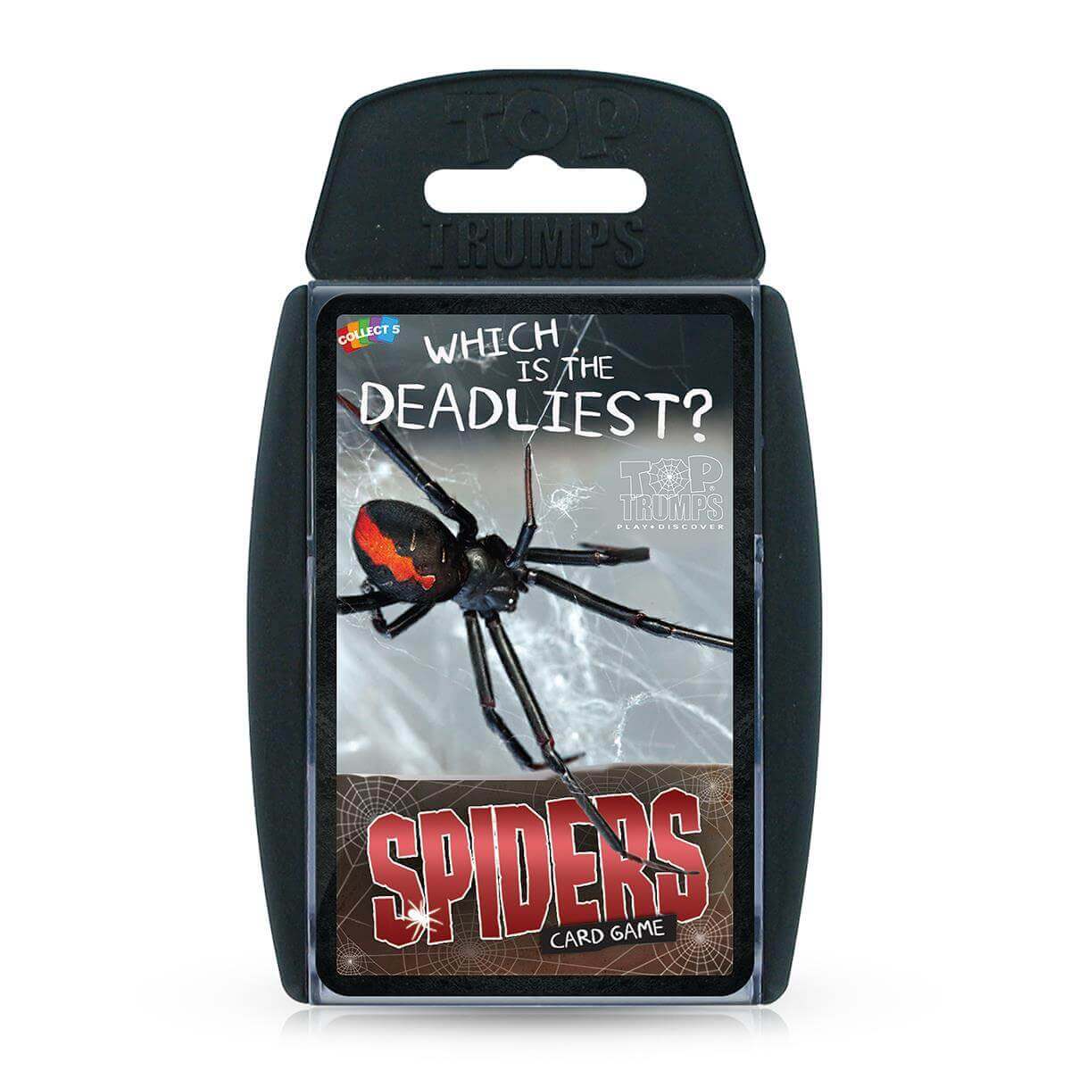 Spiders Top Trumps Card Game