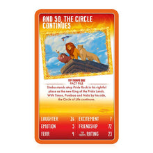 Load image into Gallery viewer, Lion King Top Trumps Card Game